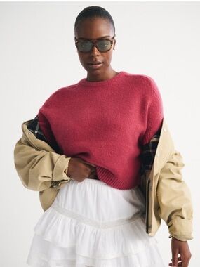 Abercrombie and Fitch Madeline Crew Sweater - Women